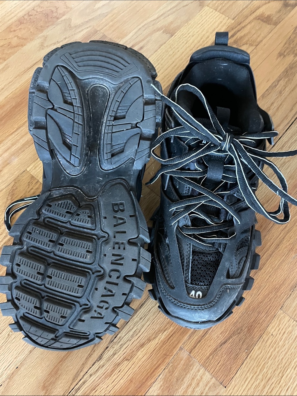 Balenciaga Black Tracks Sneaker No LED